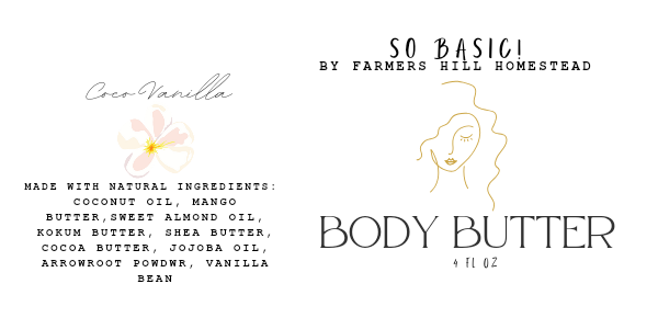 Coco Vanilla Whipped Body Butter