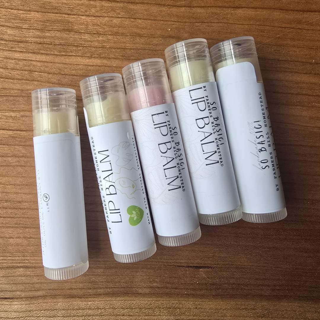 VEGAN Triple Butter Lip Balm 5-pack