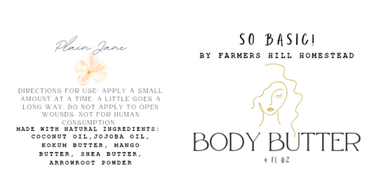 Plain Jane Whipped Body Butter