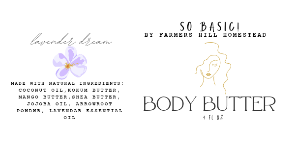 8 oz any Whipped Body Butter