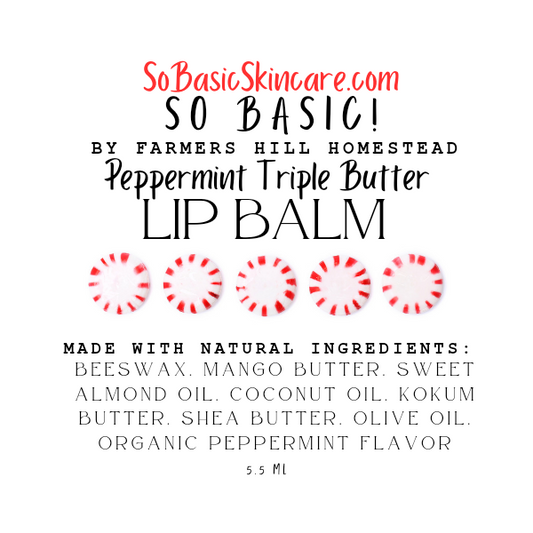 Triple Butter Lip Balm Peppermint