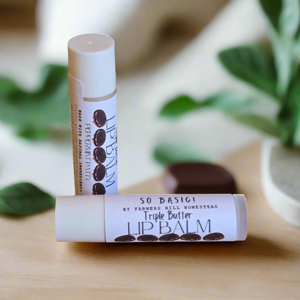 Peppermint Patty Triple Butter Lip Balm VEGAN